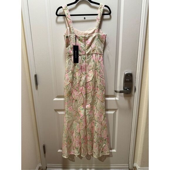 ELLIATT Indria Lace Maxi Dress Floral Wedding Guest Cocktail Party size S  NWT - Picture 9 of 9
